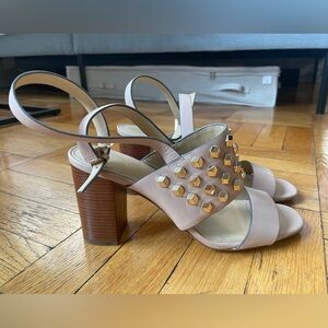 Michael Kors studded heel with ankle strap